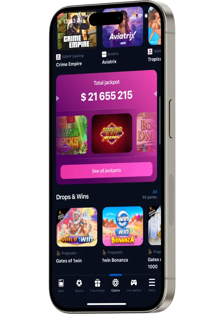 1win login Casino app in Pakistan